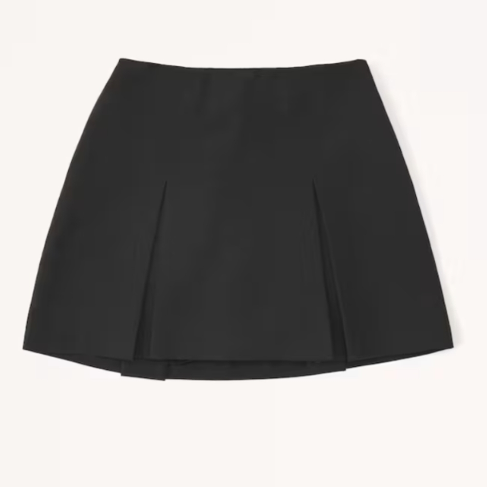 Abercrombie & Fitch Pleated Menswear Mini Skort NWT XS